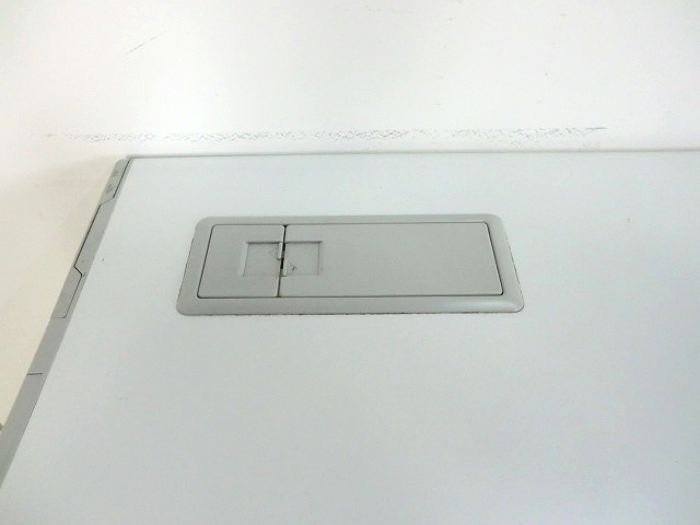 片袖デスク ( ウチダ ) ニューグレー / 幅1200 / 70835/1000610-1