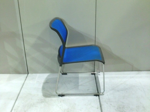 スタッキングチェア コクヨ ブルー CK-880 72926/ 1000825-1