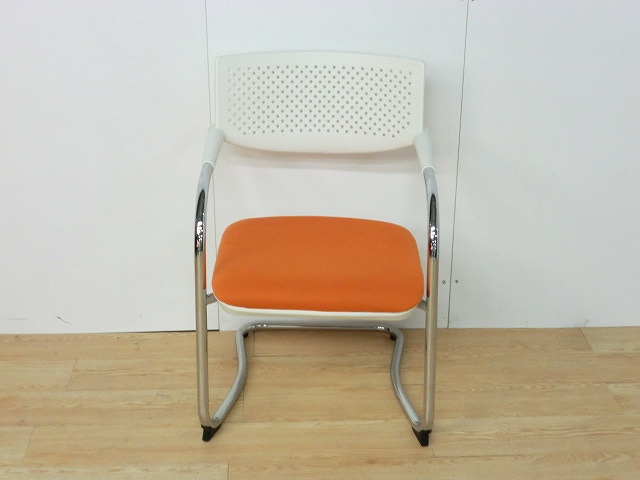 ミーティングチェア その他 オレンジ 71770/ 1000949-1