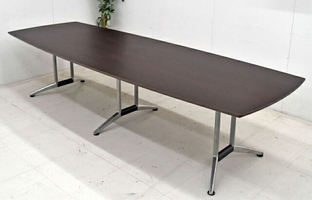 大会議テーブル ウチダ 木目調 70603/0-200001001057-1