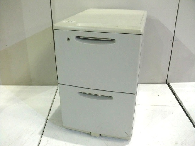 ワゴン2段 オカムラ SD32 ニューグレー 72245/0-200001001259-1