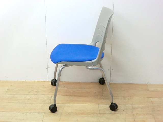 オカムラ/ブルー/73454/カートチェア