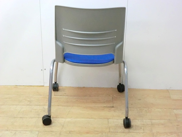 オカムラ/ブルー/73454/カートチェア