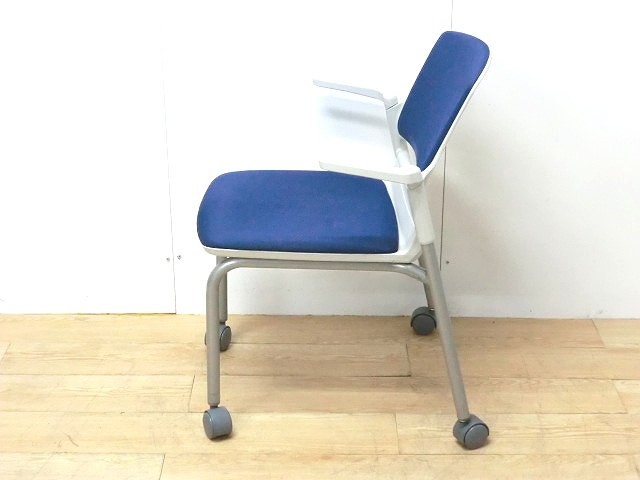 カートチェア ウチダ ブルー 72628/ 1001559-1