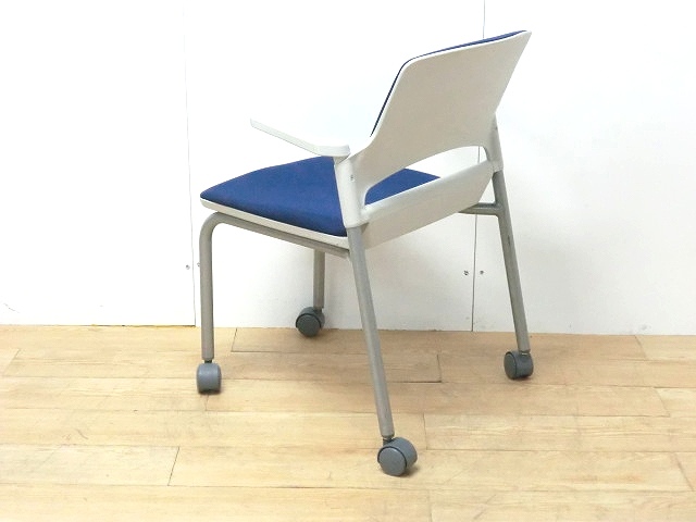 カートチェア ウチダ ブルー 72628/ 1001559-1