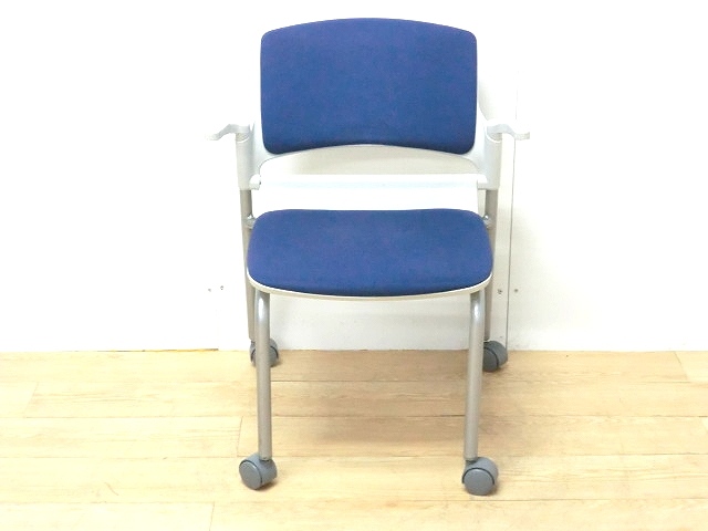 カートチェア ウチダ ブルー 72628/ 1001559-1