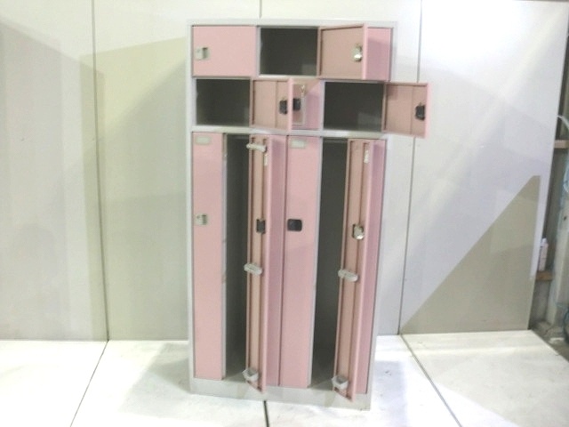 ロッカー6人用 ( イトーキ ) ピンク / 72342/1002426-1