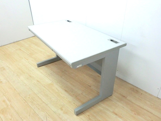 平デスク ウチダ ニューグレー 72419/1002926-1