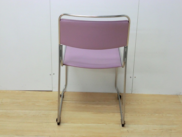 スタッキングチェア ( コクヨ ) ピンク / 70072/ 1002947-1
