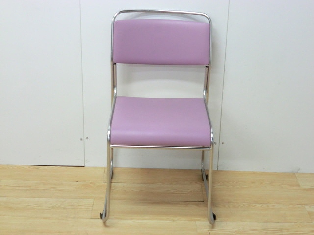 スタッキングチェア ( コクヨ ) ピンク / 70072/ 1002947-1