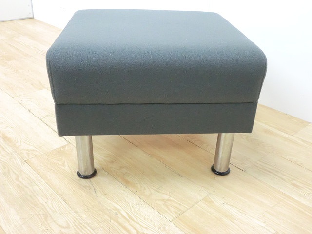 応接スツール イトーキ グレー 72267/0-200001003300-1