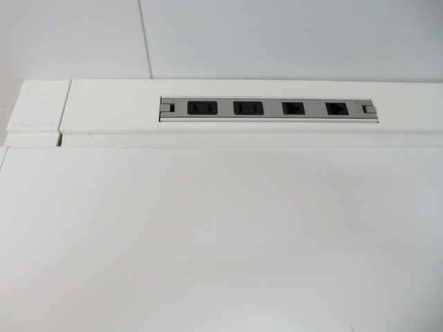 平デスク オカムラ アドバンス ホワイト 74167/1003439-1