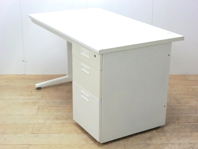 片袖デスク その他 ホワイト 74099/1003950-1