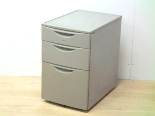 ワゴン3段 イトーキ ニューグレー 74487/0-200001004039-1