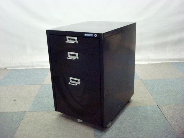 ワゴン3段 その他 ブラック 31715/0-200001005695-1