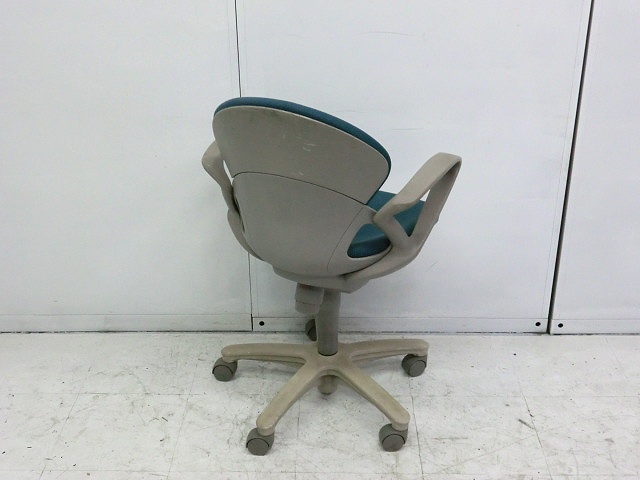 OAチェア肘有 イトーキ グリーン 68170/ 1039447-1