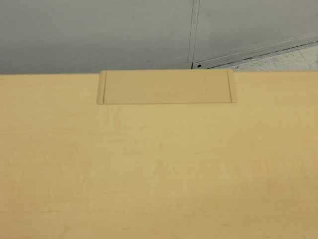 OAデスク ウチダ 木目調 69526/1041390-1