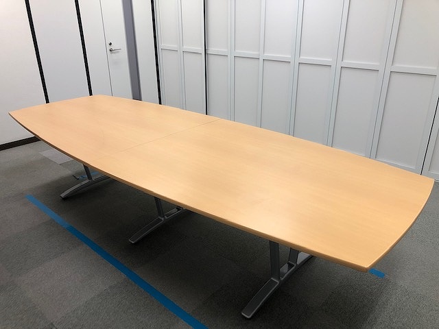 大会議テーブル コクヨ 木目調 68262/0-200001041900-1