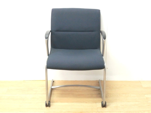 ミーティングチェア イトーキ ブルー 71352/ 1042871-1
